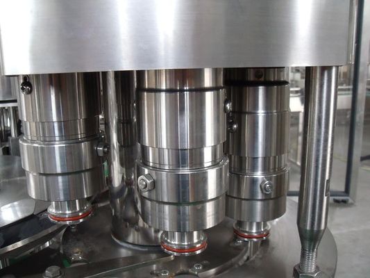 500ml Round / Square Plastic Water Bottle Filling Machine , Normal Pressure Gravity Filling Line