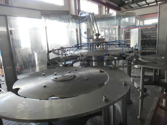 3-in-1 Automatic Bottle Filling Machine / Filling Equipment with Rotary Washer Filler Capper