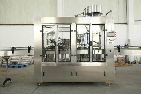 Can Beer Filling Machine , Automatic Wine Filling Plant Aseptic and High Speed