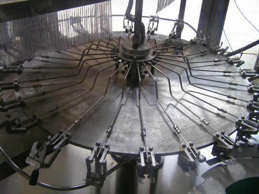Rotary Aseptic Juice Pulp and Juice Filling Machine with Rinser and Sealer , CIP System