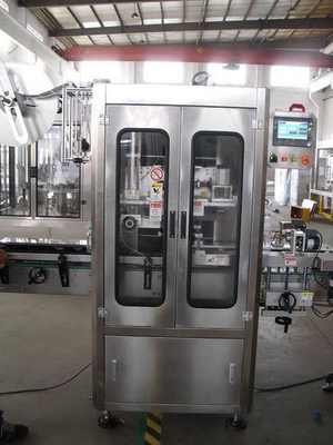 Automatic Floor Bottle Shrink Packing Machine Sleeve Sealing Wrapping Machine , Multi Function