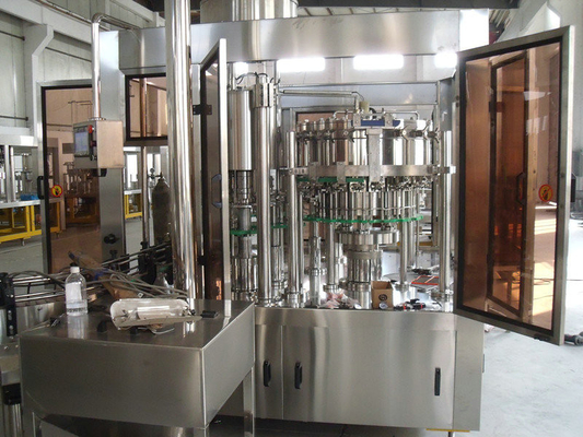 Роторная Carbonated машина завалки питья/автоматизированный завод питья газа СО2 заполняя для спрайта или колы
